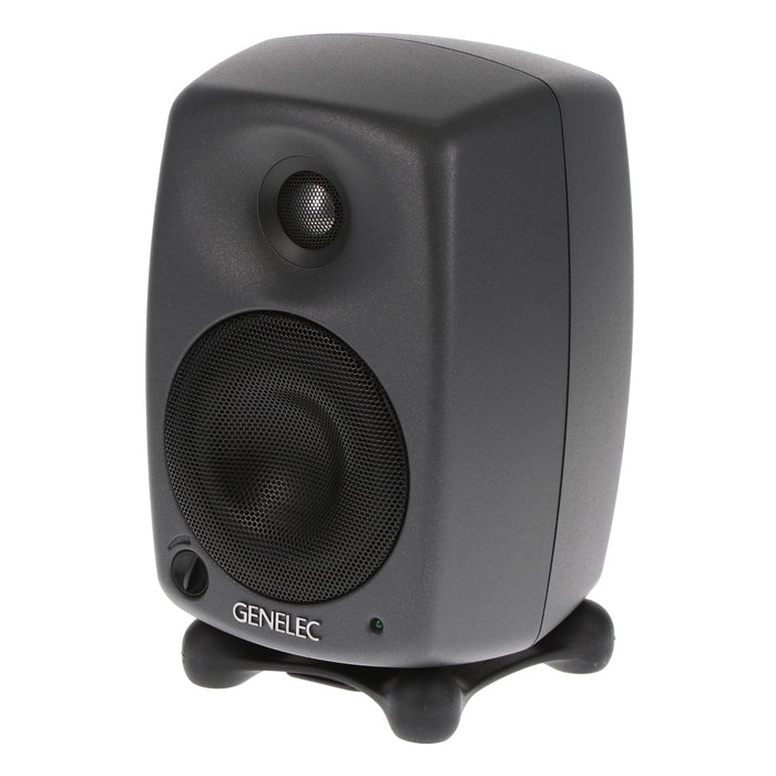 【中古品】GENELEC 8020B アクティブモニタースピーカー (黒、ツヤなし、1本)