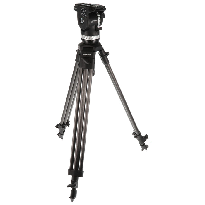 【中古品】Sachtler システムAce L CF Ace L 三脚キット(カーボン/3段/スプレッダー無し)