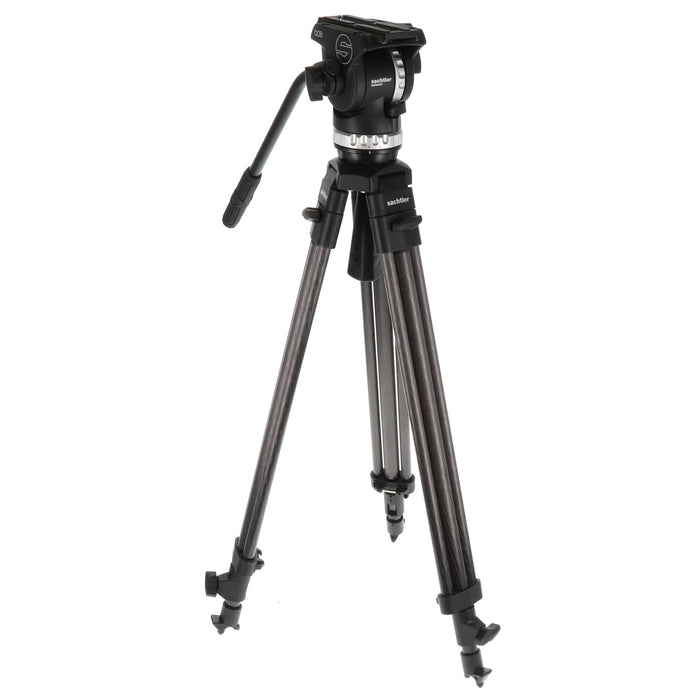 【中古品】Sachtler システムAce L CF Ace L 三脚キット(カーボン/3段/スプレッダー無し)