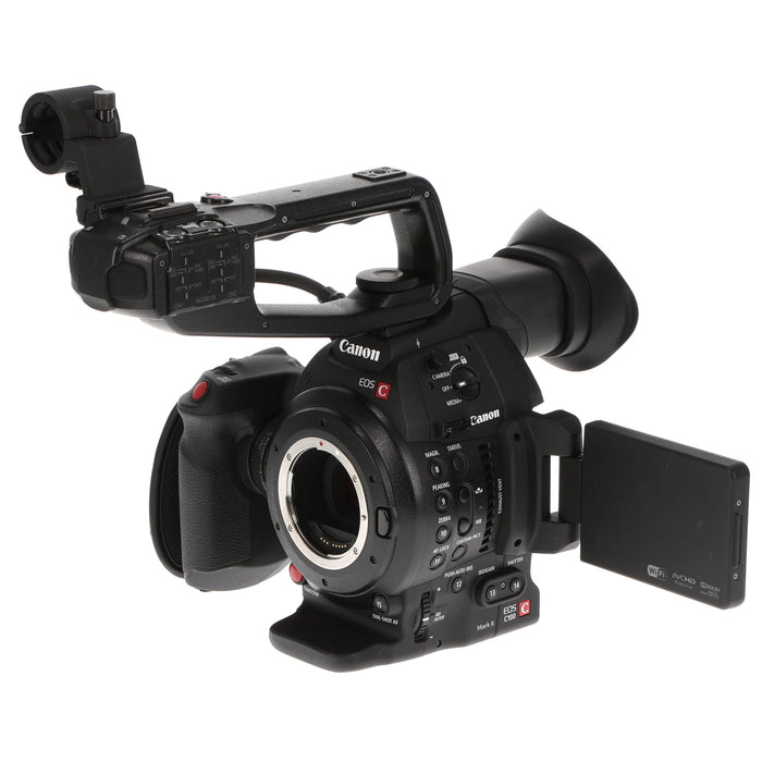 【中古品】Canon EOS C100MK2 デジタルシネマカメラ ボディー(EFマウント) EOS C100 Mark II