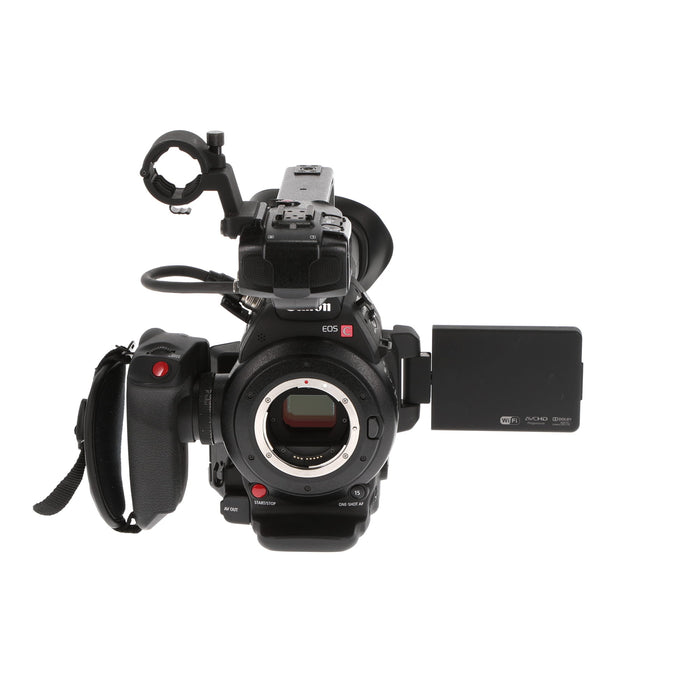 【中古品】Canon EOS C100MK2 デジタルシネマカメラ ボディー(EFマウント) EOS C100 Mark II