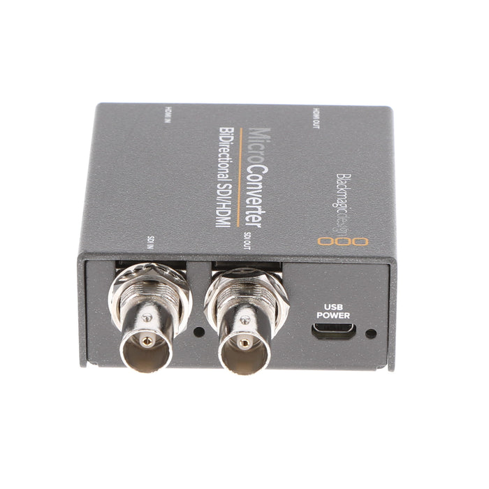 【中古品】BlackmagicDesign CONVBDC/SDI/HDMI Micro Converter BiDirectional SDI/HDMI(パワーサプライなし)