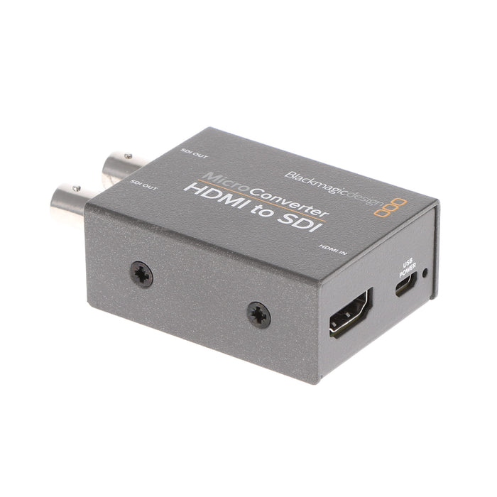 【中古品】BlackmagicDesign CONVCMIC/HS/WPSU Micro Converter HDMI to SDI wPSU(パワーサプライ付属)