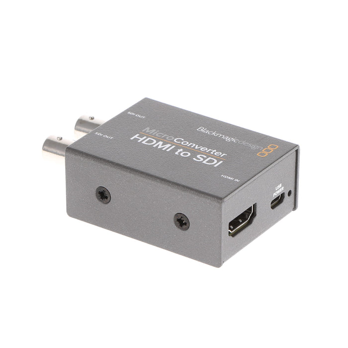 【中古品】BlackmagicDesign CONVCMIC/HS/WPSU Micro Converter HDMI to SDI wPSU(パワーサプライ付属)