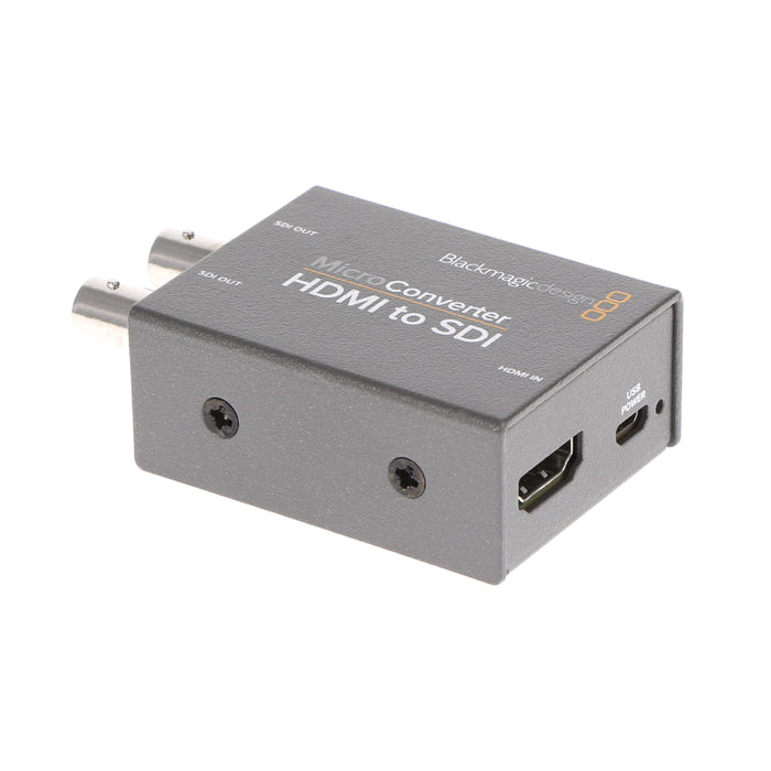 【中古品】BlackmagicDesign CONVCMIC/HS/WPSU Micro Converter HDMI to SDI wPSU(パワーサプライ付属)