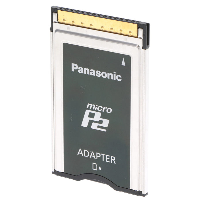 【中古品】Panasonic AJ-P2AD1G microP2用メモリーカード・アダプター