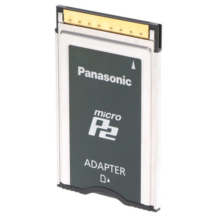 【中古品】Panasonic AJ-P2AD1G microP2用メモリーカード・アダプター