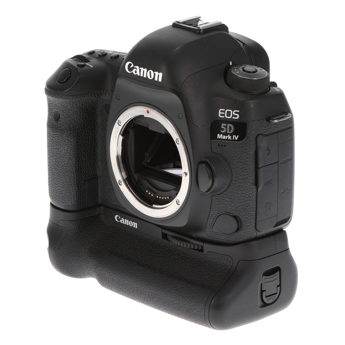 【中古品】Canon EOS5DMK4 + BG-E20 EOS 5D Mark IV(ボディのみ) + バッテリーグリップ