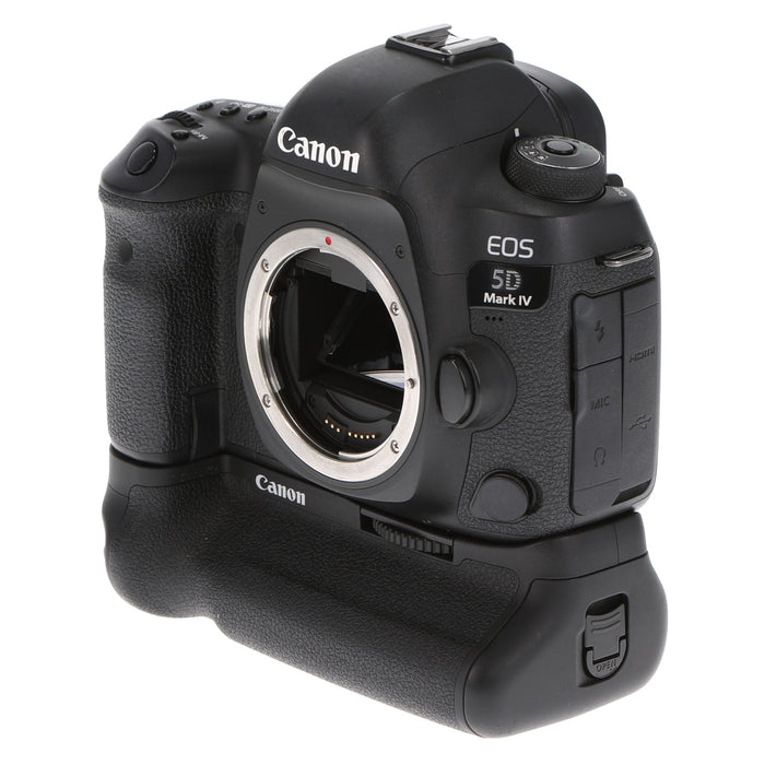 【中古品】Canon EOS5DMK4 + BG-E20 EOS 5D Mark IV(ボディのみ) + バッテリーグリップ