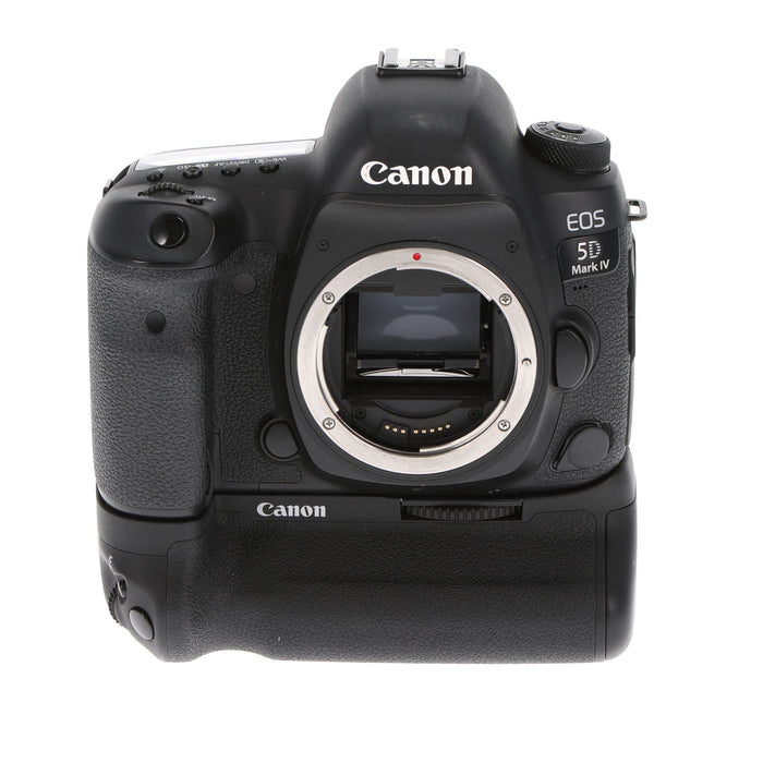 【中古品】Canon EOS5DMK4 + BG-E20 EOS 5D Mark IV(ボディのみ) + バッテリーグリップ