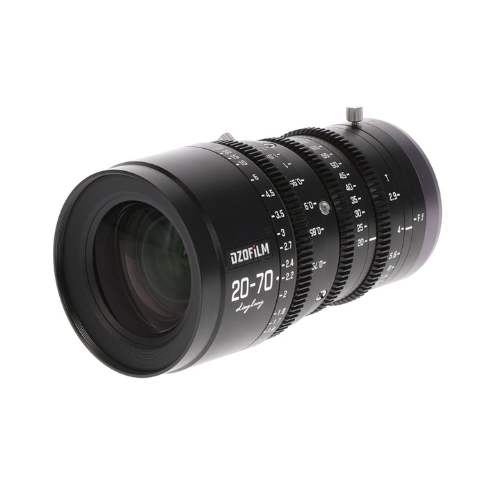 【中古品】DZOFilm DZO-L207029-M Linglung 20-70mm T2.9 MFTマウントパーフォーカル シネズームレンズ(メートル表示)