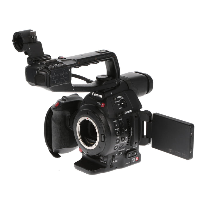 【中古品】Canon EOS C100MK2 デジタルシネマカメラ ボディー(EFマウント) EOS C100 Mark II