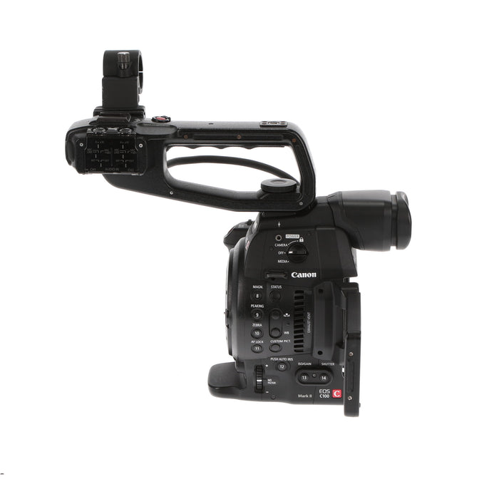 【中古品】Canon EOS C100MK2 デジタルシネマカメラ ボディー(EFマウント) EOS C100 Mark II