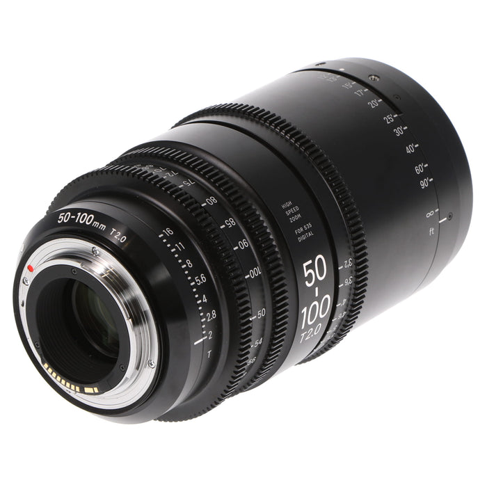 【中古品】SIGMA 693664 High Speed Zoom Line(50-100mm/T2/EFマウント/フィート表記)