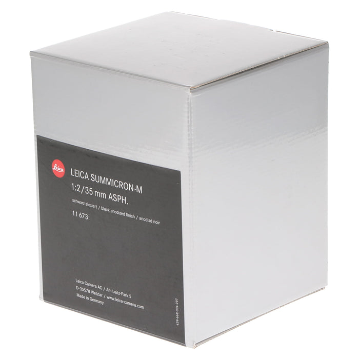 【中古品】LEICA 11673 SUMMICRON-M f2/35mm ASPH. ブラック