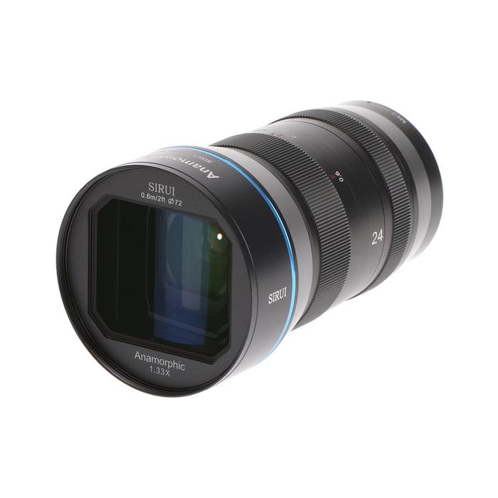 【中古品】SIRUI SR24-MFT 24mm F2.8 1.33X アナモルフィックレンズ(MFTマウント)