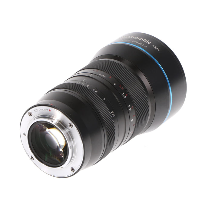 【中古品】SIRUI SR24-MFT 24mm F2.8 1.33X アナモルフィックレンズ(MFTマウント)