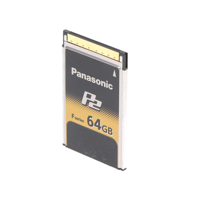 【中古品】Panasonic AJ-P2E064FGN メモリーカード P2 card Fシリーズ(64GB)