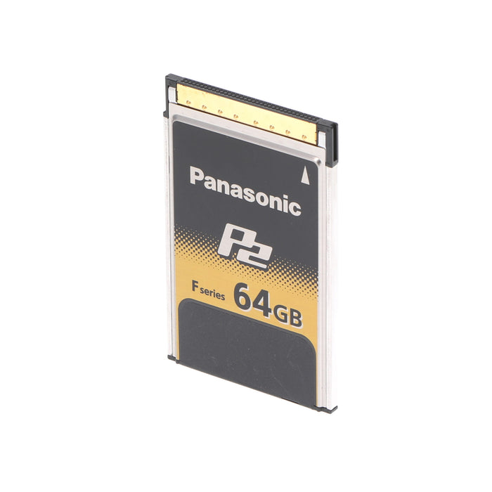 【中古品】Panasonic AJ-P2E064FGN メモリーカード P2 card Fシリーズ(64GB)