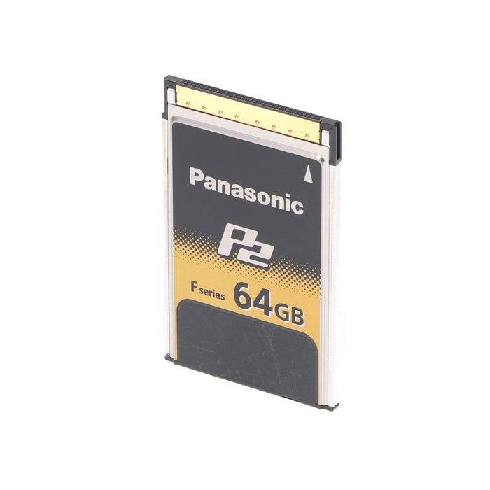 【中古品】Panasonic AJ-P2E064FGN メモリーカード P2 card Fシリーズ(64GB)