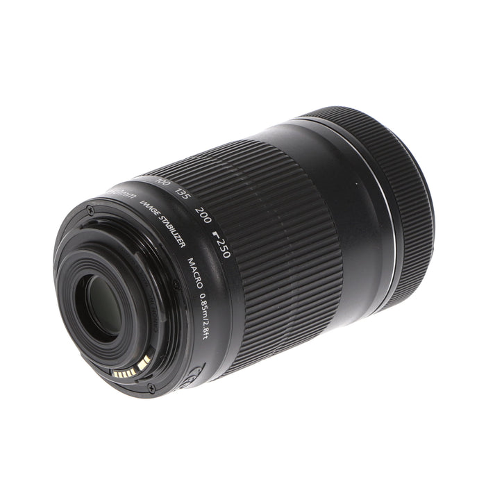 【中古品】Canon EF-S55-250ISSTM EF-S望遠ズームレンズ EF-S55-250mm F4-5.6 IS STM