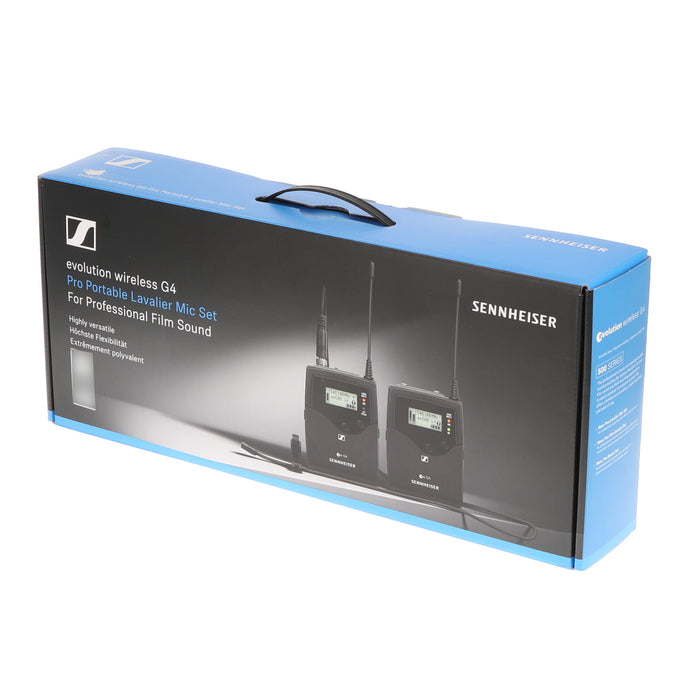 【中古品】SENNHEISER EW512PG4-JB エボリューションワイヤレスシステム G4 500 Series ポータブルラベリアセットPRO (SK 500/MKE 2-ew付属)