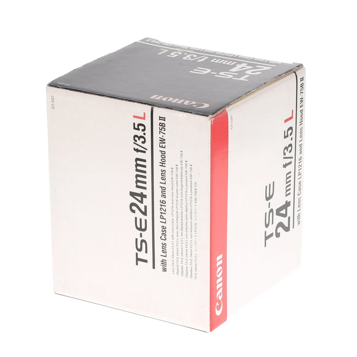 【中古品】Canon TS-E2435L TS-Eレンズ TS-E 24mm F3.5L