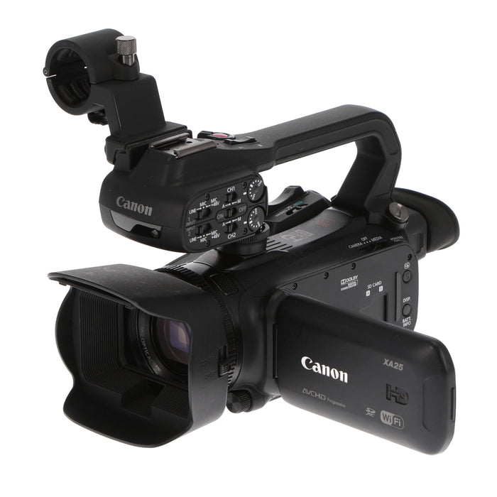 【中古品】Canon XA25 業務用デジタルビデオカメラ(ハンドル付属)