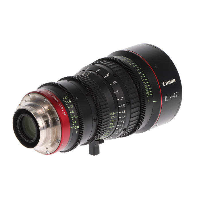 【中古品】Canon CN-E15.5-47mm T2.8 L SP シネマレンズ(コンパクトズームレンズ/PLマウント)