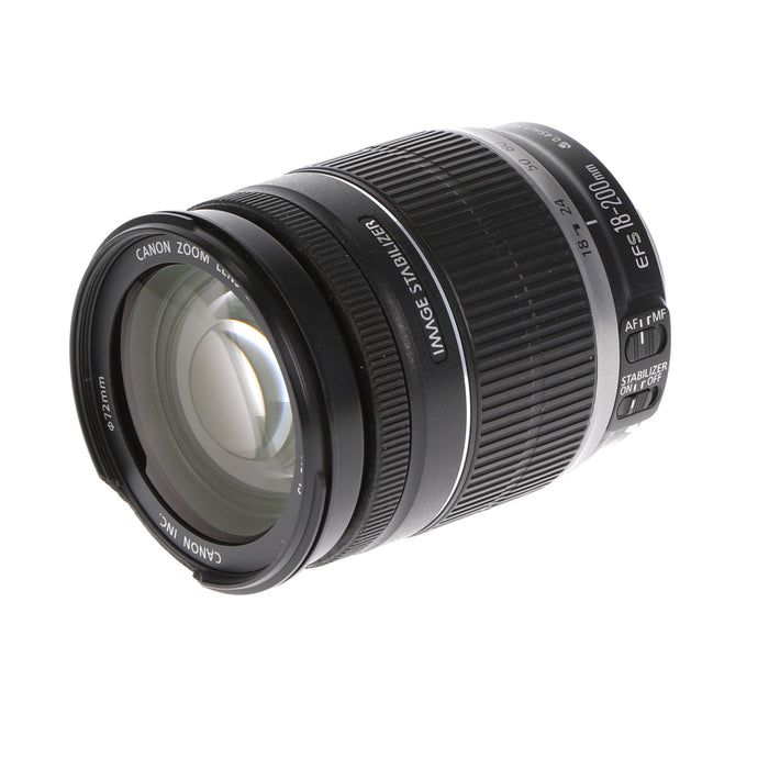 【中古品】Canon EF-S18-200IS EF-S高倍率ズームレンズ EF-S18-200mm F3.5-5.6 IS