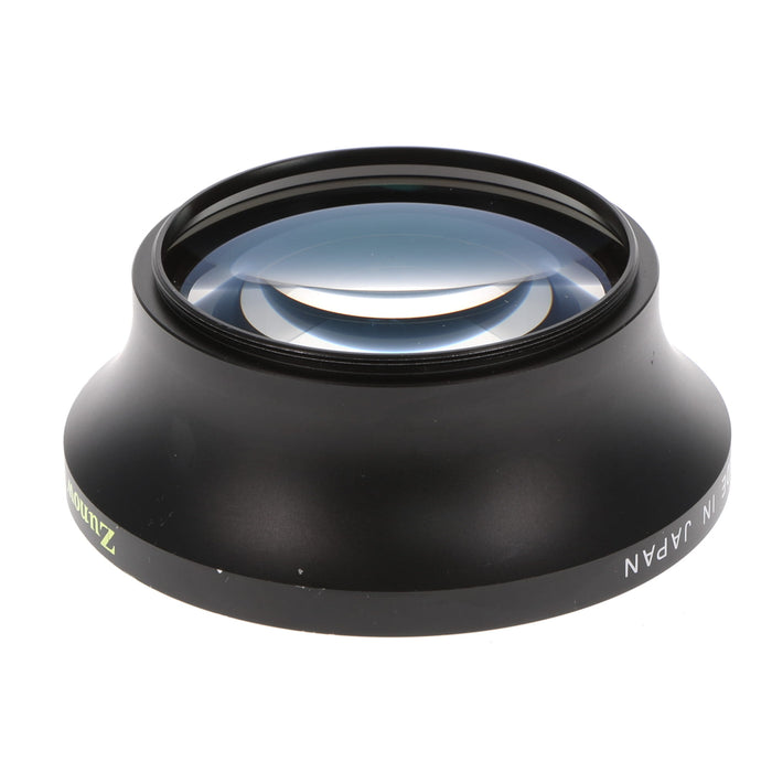 【中古品】Zunow WCX-100 0.8倍82/72mm径コンパクトワイドコンバージョンレンズ