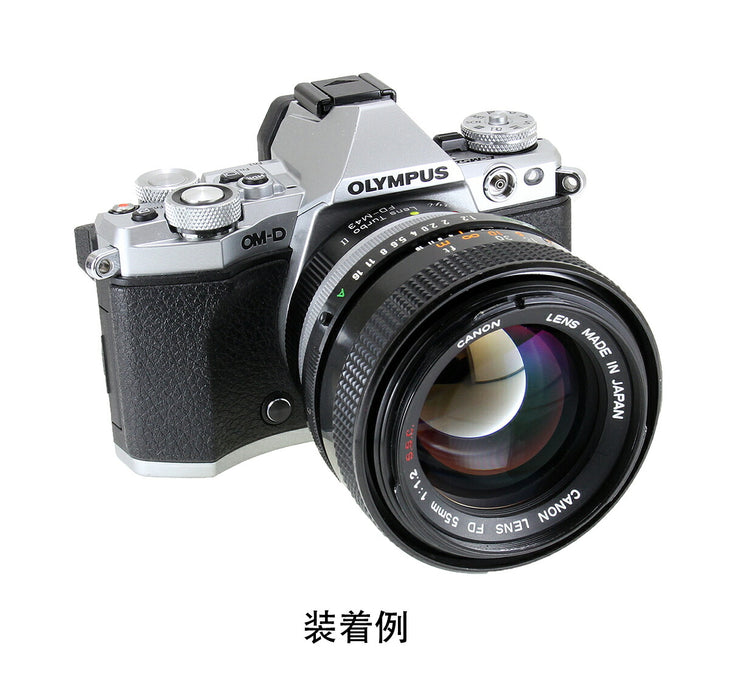 中一光学 Lens Turbo II FD-m43 Lens Turbo II FD-m43フォーカルレデューサーアダプター(キヤノンFDマウントレンズ → マイクロフォーサーズマウント)