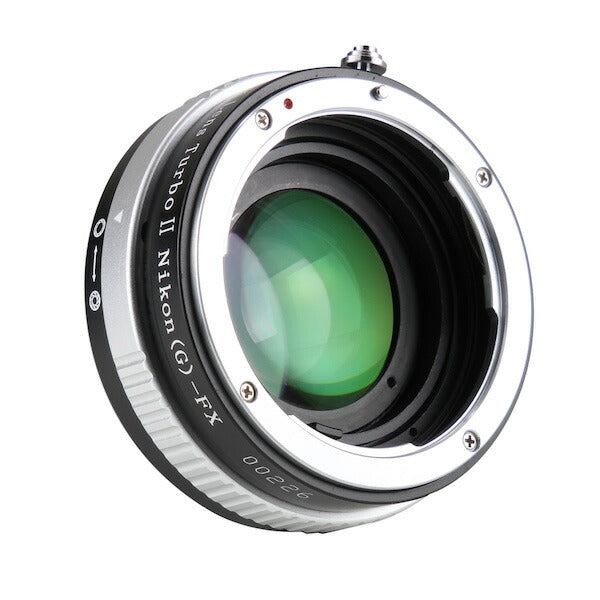 中一光学 Lens Turbo II N/G-FX Lens Turbo II N/G-FXフォーカルレデューサーアダプター(ニコンFマウントレンズ・Gシリーズ対応 → 富士フイルムXマウント)