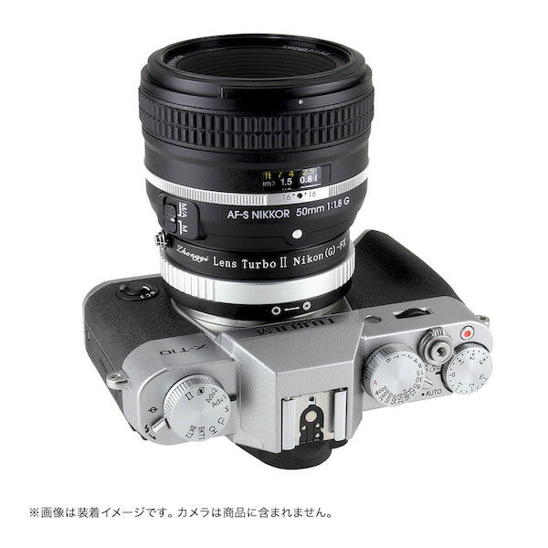 中一光学 Lens Turbo II N/G-FX Lens Turbo II N/G-FXフォーカルレデューサーアダプター(ニコンFマウントレンズ・Gシリーズ対応 → 富士フイルムXマウント)