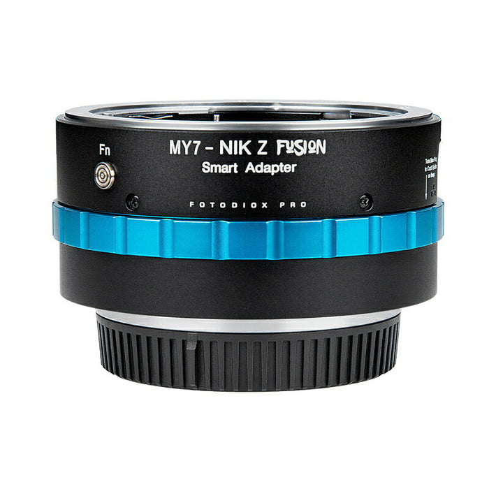 Fotodiox M7-NKZ-FSN 電子マウントアダプター M7-NKZ-FSN(マミヤ7マウントレンズ → ニコンZマウント変換) レンズシャッター操作リング搭載