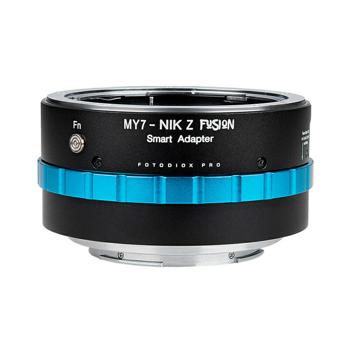 Fotodiox M7-NKZ-FSN 電子マウントアダプター M7-NKZ-FSN(マミヤ7マウントレンズ → ニコンZマウント変換) レンズシャッター操作リング搭載