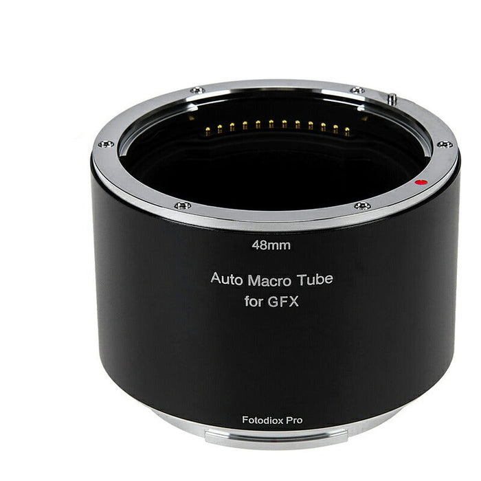 Fotodiox MTA-GFX48 マクロエクステンションチューブ MTA-GFX48(48mm/富士フイルムGFX G) 電子接点装備