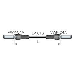 CANARE VPC01-WC 1M BRN ビデオパッチケーブル（W.E.仕様） 1m 茶