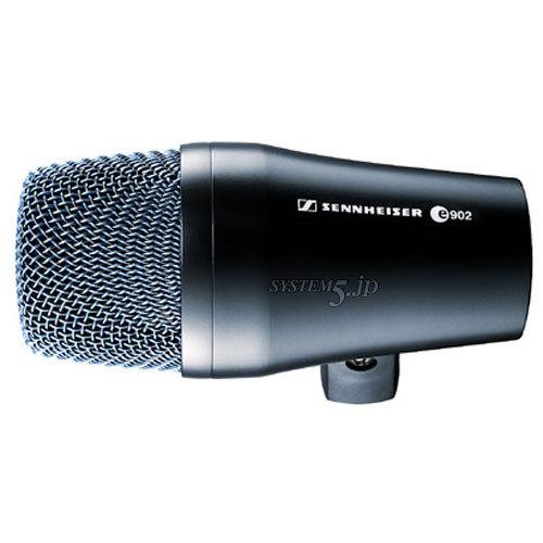 SENNHEISER E902 単一指向性ダイナミックマイクロフォン(バスドラム用 ...