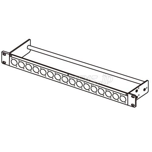 CANARE 1U-AS5D コネクタパネル - 業務用撮影・映像・音響・ドローン