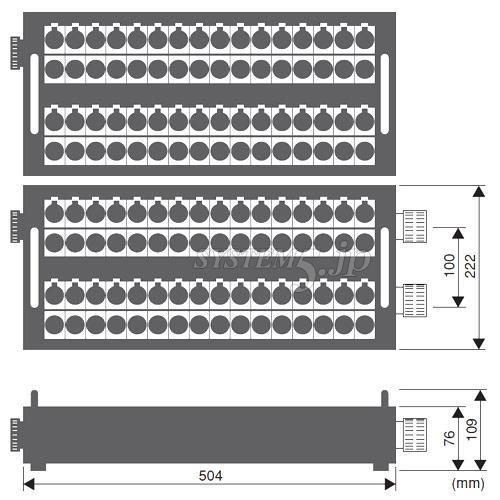 CANARE 32B12MS 32chパラボックス