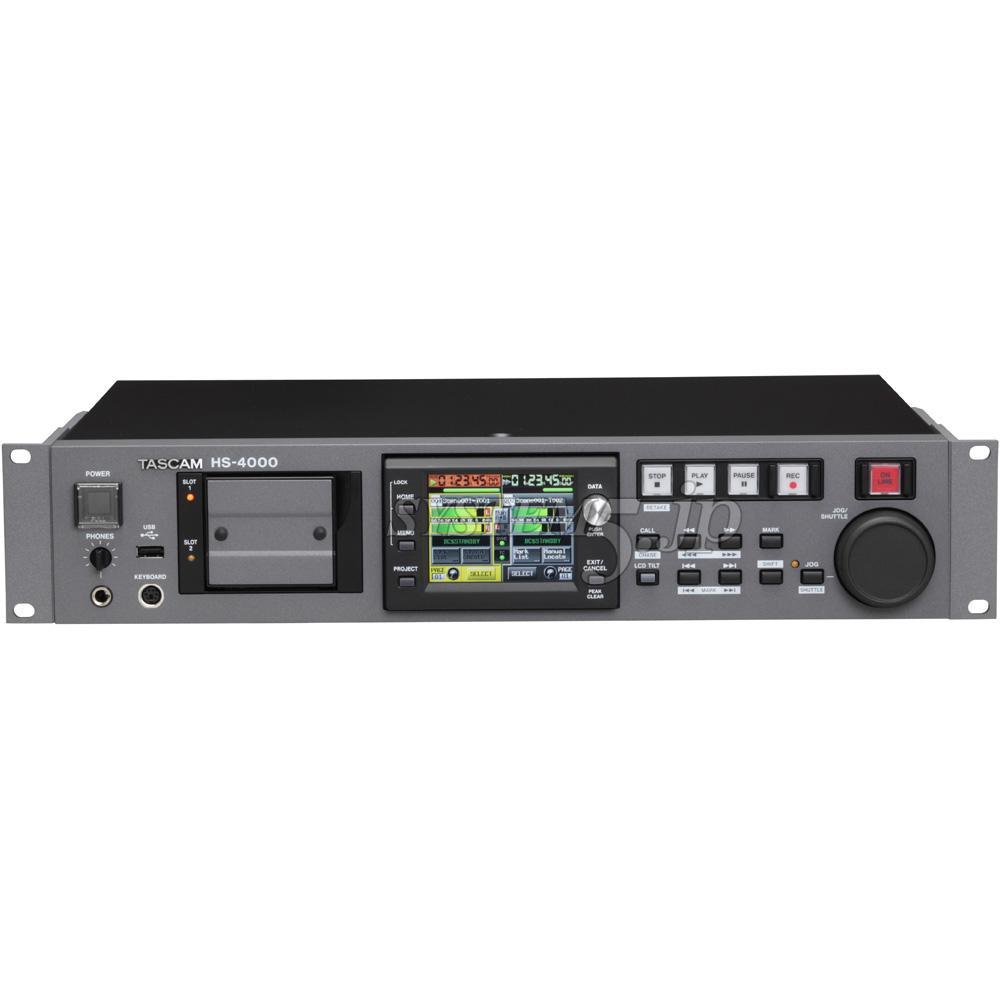 価格お問い合わせください】TASCAM HS-4000 放送業務仕様4chオーディオ