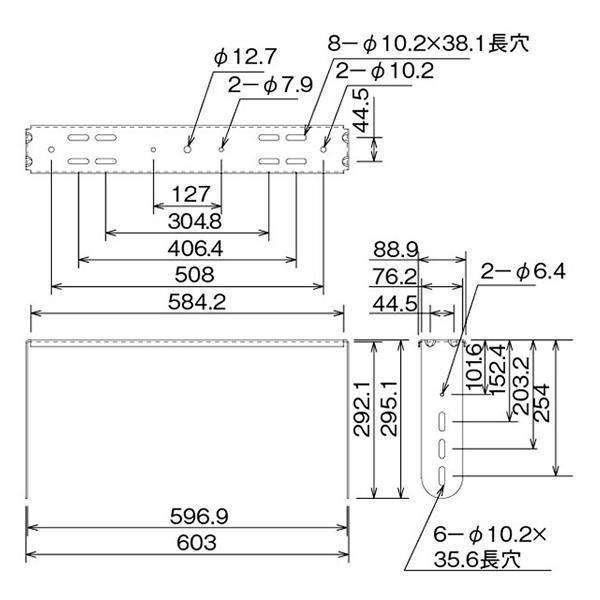 JBL MTC-30UB U字金具(ブラック)