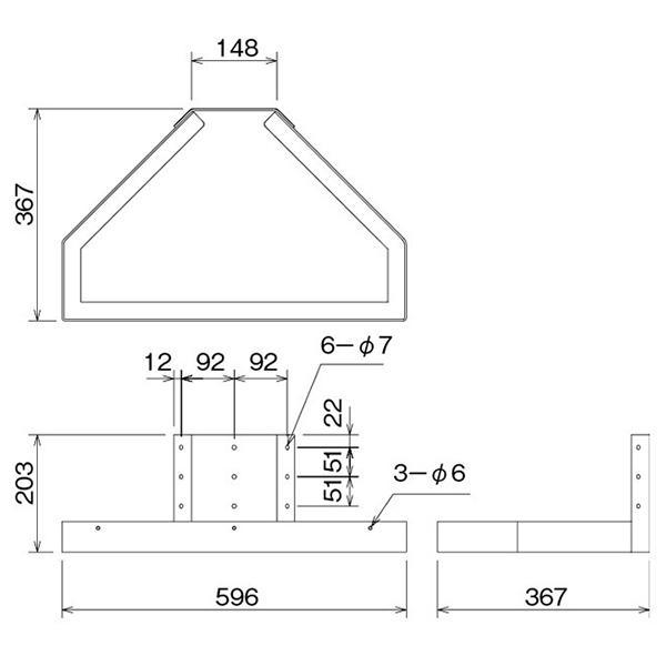 JBL MTC-SB2W 壁取付金具