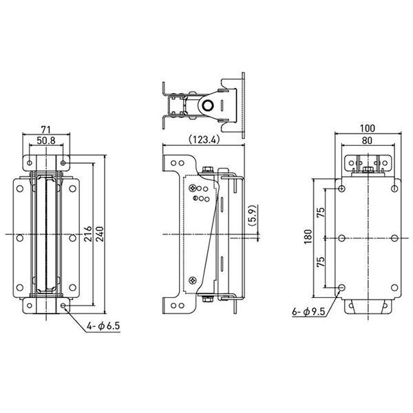 JBL CV100 壁取付金具(ブラック)