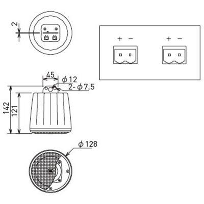 JBL Control 62P 天井吊下げ用フルレンジ・スピーカー(ブラック/2本1組)