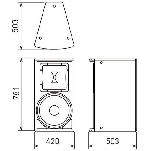 JBL AM7215/64 2-Wayフルレンジ・スピーカー