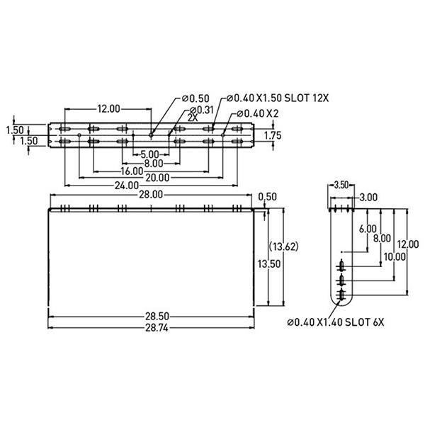 JBL MTU-3 U字金具