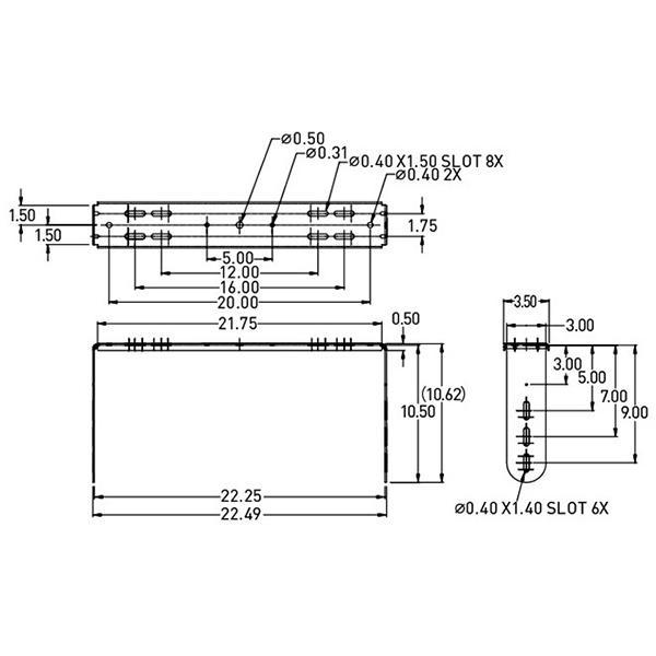 JBL MTU-4 U字金具