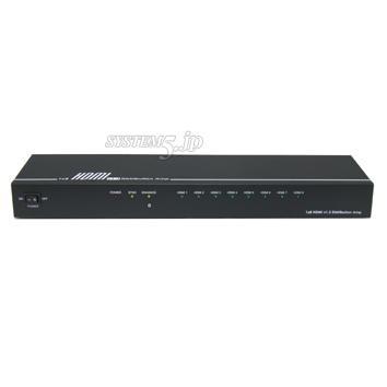 Lancerlink HD-18V3D 3D映像対応1入力8出力HDMI分配器 | System5